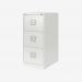 Bisley BS Filing Cabinet Traffic White 3 Drawer
