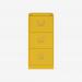 Bisley BS Filing Cabinet Yellow 3 Drawer