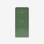 Bisley BS Filing Cabinet Olive Green 3 Drawer