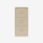 Bisley BS Filing Cabinet Natural Canvas 3 Drawer