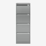 Bisley BS Filing Cabinet Bisley Silver 4 Drawer