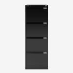 Bisley BS Filing Cabinet Black 4 Drawer