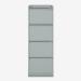 Bisley BS Filing Cabinet Goose Grey 4 Drawer