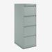 Bisley BS Filing Cabinet Goose Grey 4 Drawer