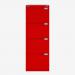 Bisley BS Filing Cabinet Cardinal Red 4 Drawer