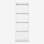 Bisley BS Filing Cabinet Traffic White 4 Drawer