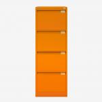 Bisley BS Filing Cabinet Bisley Orange 4 Drawer