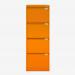 Bisley BS Filing Cabinet Bisley Orange 4 Drawer