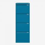 Bisley BS Filing Cabinet Azure 4 Drawer