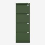 Bisley BS Filing Cabinet Olive Green 4 Drawer