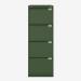 Bisley BS Filing Cabinet Olive Green 4 Drawer