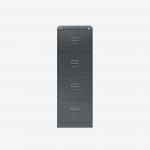 Bisley BS Filing Cabinet Anthracite Grey 4 Drawer