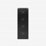 Bisley BS Filing Cabinet Black 4 Drawer