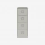 Bisley BS Filing Cabinet Light Grey 4 Drawer