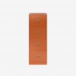 Bisley BS Filing Cabinet Bisley Orange 4 Drawer