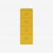 Bisley BS Filing Cabinet Yellow 4 Drawer