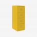Bisley BS Filing Cabinet Yellow 4 Drawer