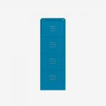 Bisley BS Filing Cabinet Azure 4 Drawer