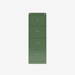 Bisley BS Filing Cabinet Olive Green 4 Drawer