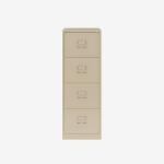 Bisley BS Filing Cabinet Natural Canvas 4 Drawer
