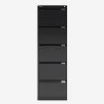 Bisley BS Filing Cabinet Black 5 Drawer