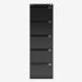 Bisley BS Filing Cabinet Black 5 Drawer