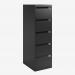 Bisley BS Filing Cabinet Black 5 Drawer