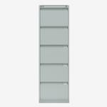 Bisley BS Filing Cabinet Goose Grey 5 Drawer
