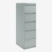 Bisley BS Filing Cabinet Goose Grey 5 Drawer