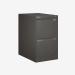 Bisley BS Filing Cabinet Anthracite Grey 2 Drawer