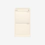 Bisley BS Filing Cabinet Chalk 2 Drawer