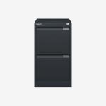 Bisley BS Filing Cabinet Black 2 Drawer