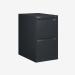 Bisley BS Filing Cabinet Black 2 Drawer