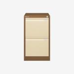 Bisley BS Filing Cabinet Coffee Cream 2 Drawer