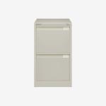 Bisley BS Filing Cabinet Light Grey 2 Drawer