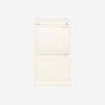 Bisley BS Filing Cabinet Traffic White 2 Drawer