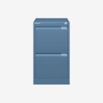 Bisley BS Filing Cabinet Bisley Blue 2 Drawer