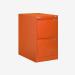 Bisley BS Filing Cabinet Bisley Orange 2 Drawer