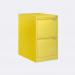 Bisley BS Filing Cabinet Yellow 2 Drawer