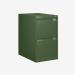 Bisley BS Filing Cabinet Olive Green 2 Drawer