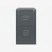 Bisley BS Filing Cabinet Anthracite Grey 2 Drawer