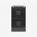 Bisley BS Filing Cabinet Black 2 Drawer