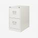 Bisley BS Filing Cabinet Traffic White 2 Drawer