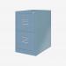 Bisley BS Filing Cabinet Bisley Blue 2 Drawer