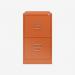 Bisley BS Filing Cabinet Bisley Orange 2 Drawer