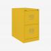 Bisley BS Filing Cabinet Yellow 2 Drawer