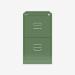 Bisley BS Filing Cabinet Olive Green 2 Drawer