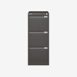 Bisley BS Filing Cabinet Anthracite Grey 3 Drawer