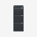 Bisley BS Filing Cabinet Black 3 Drawer
