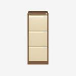 Bisley BS Filing Cabinet Coffee Cream 3 Drawer
